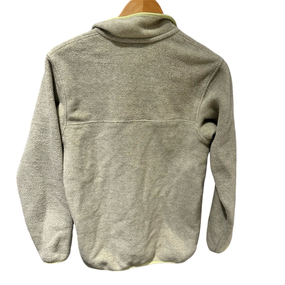 Patagonia Lightweight Synchilla Snap-T Pullover - Womens Size XS Cream Yellow